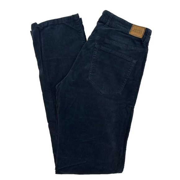 Peter Millar Crown Soft Corduroy 5-Pocket Pants Dark Navy 30x34 EXCELLENT - Picture 5 of 13